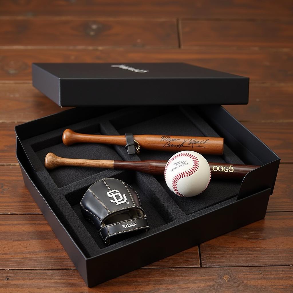 Luxury Baseball Valentine's Day Gift Set