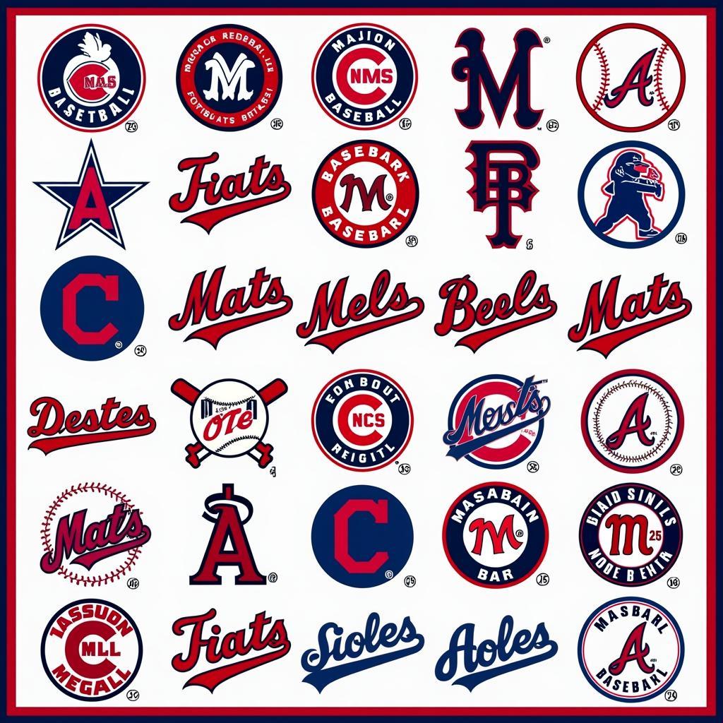 Major League Baseball Team Logos