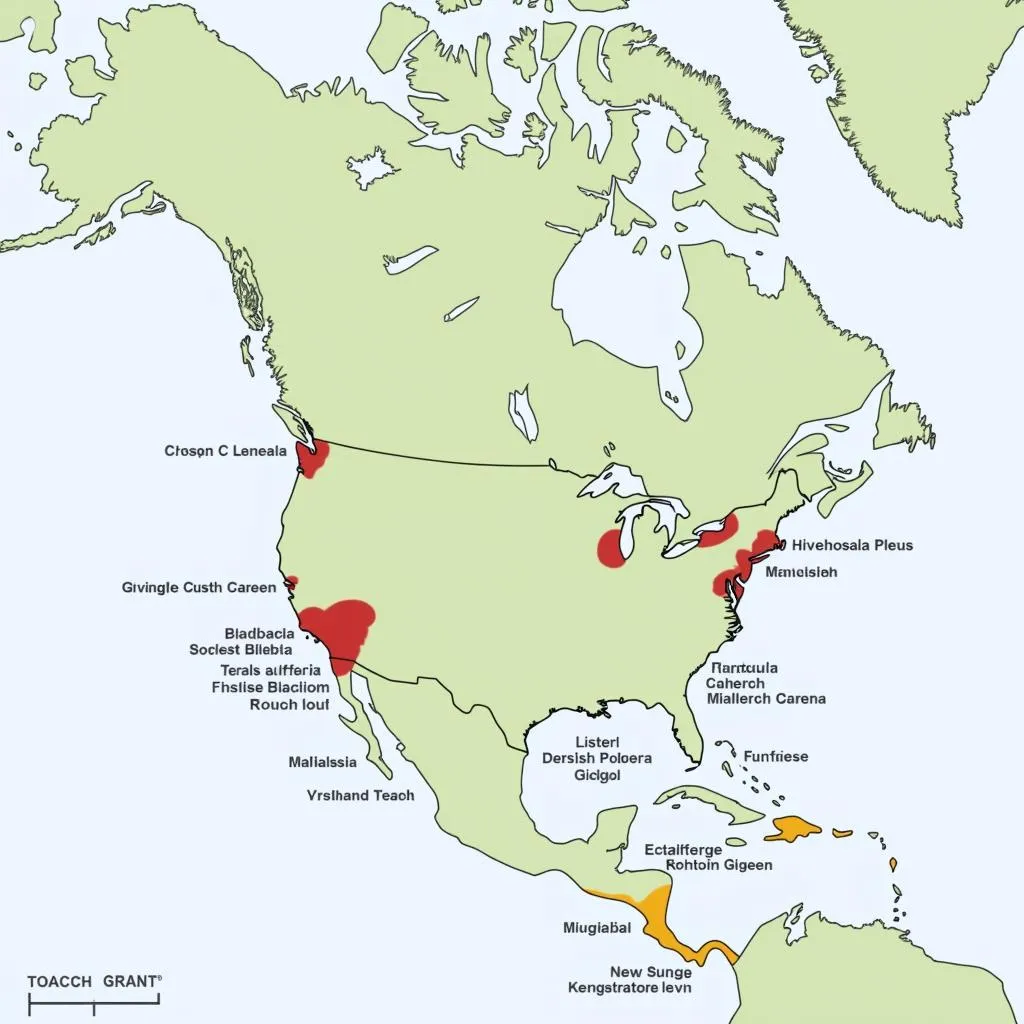 Major League Teams in North America