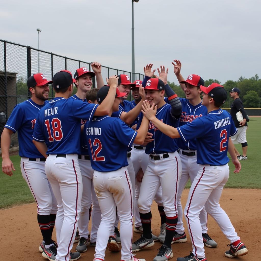 Marian Knights Baseball Celebration