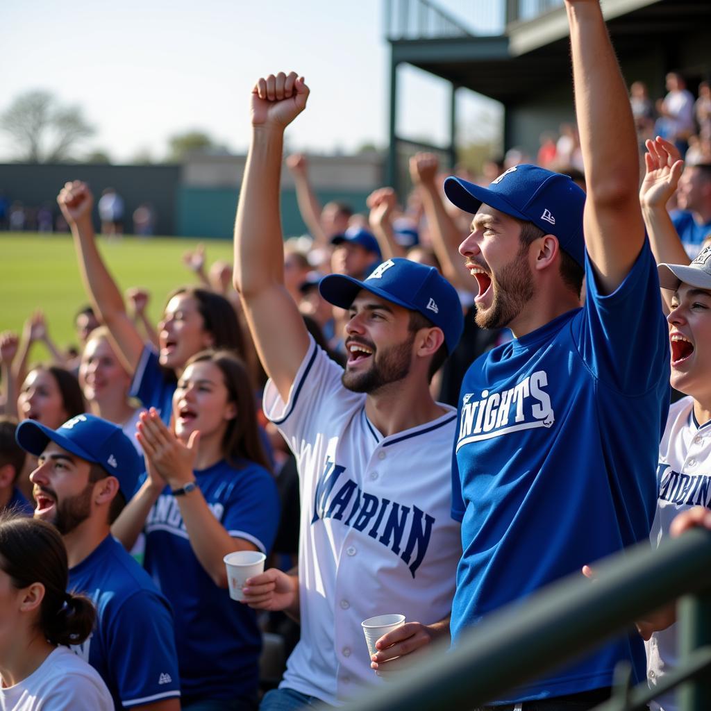 Marian Knights Baseball Fans