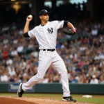 Mariano Rivera celebrating a save