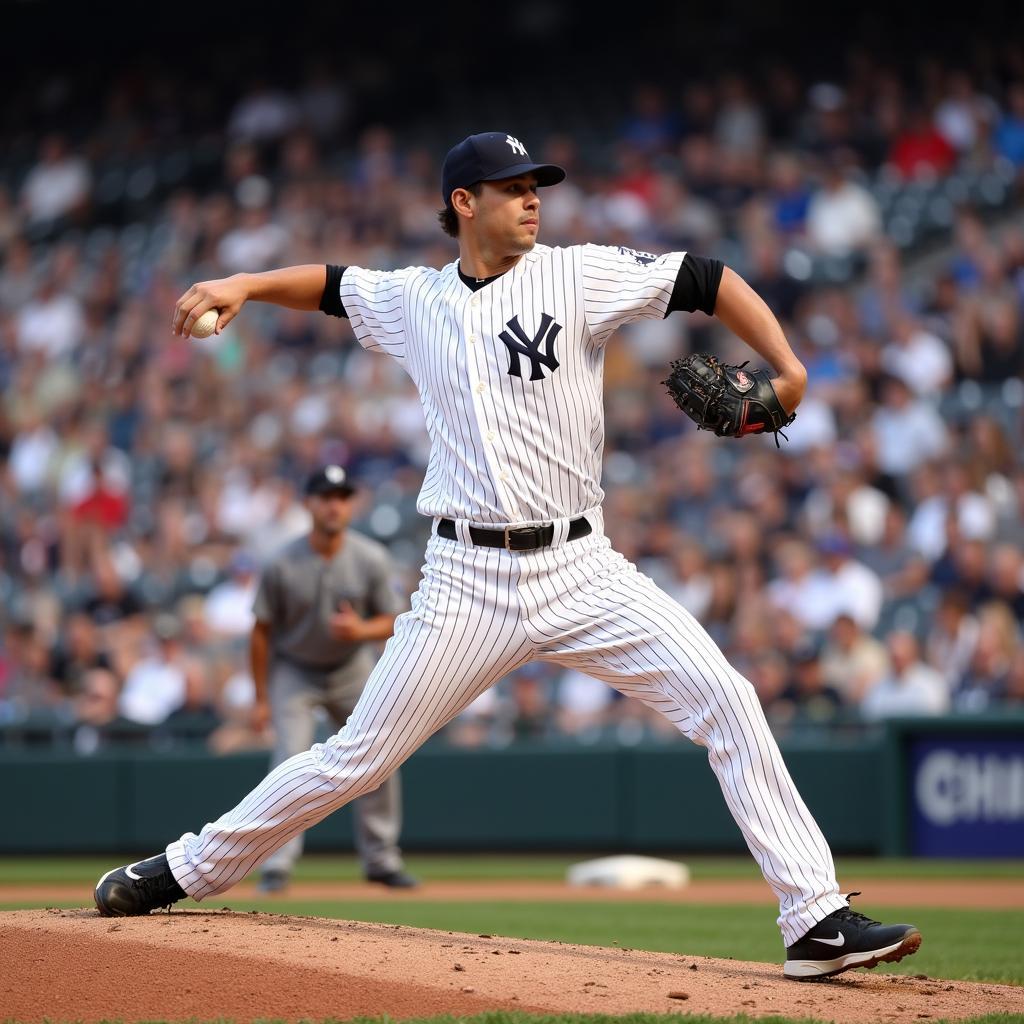 Mariano Rivera Pitching 