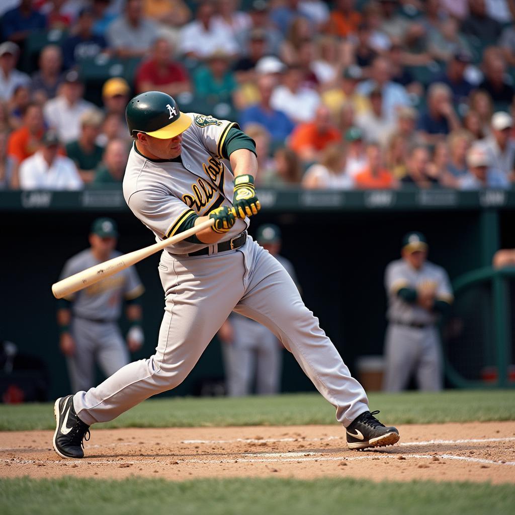 Mark McGwire Home Run Swing