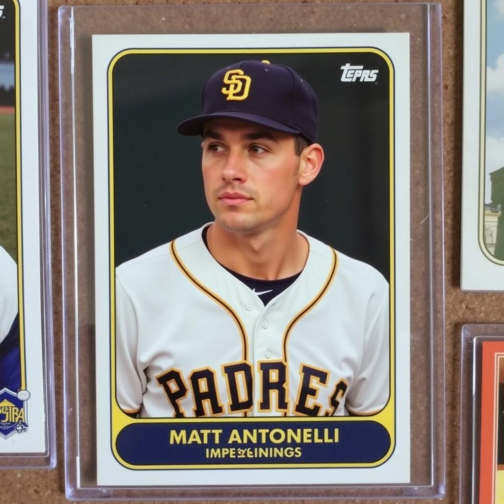 Matt Antonelli Rookie Baseball Card