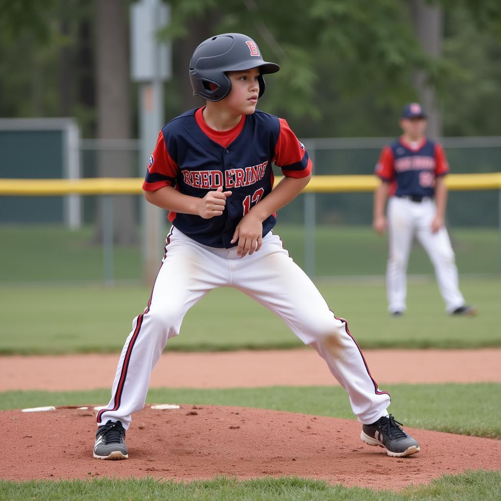 Matt Halbach Playing High School Baseball