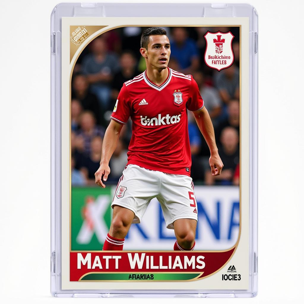 Matt Williams Besiktas Rookie Card