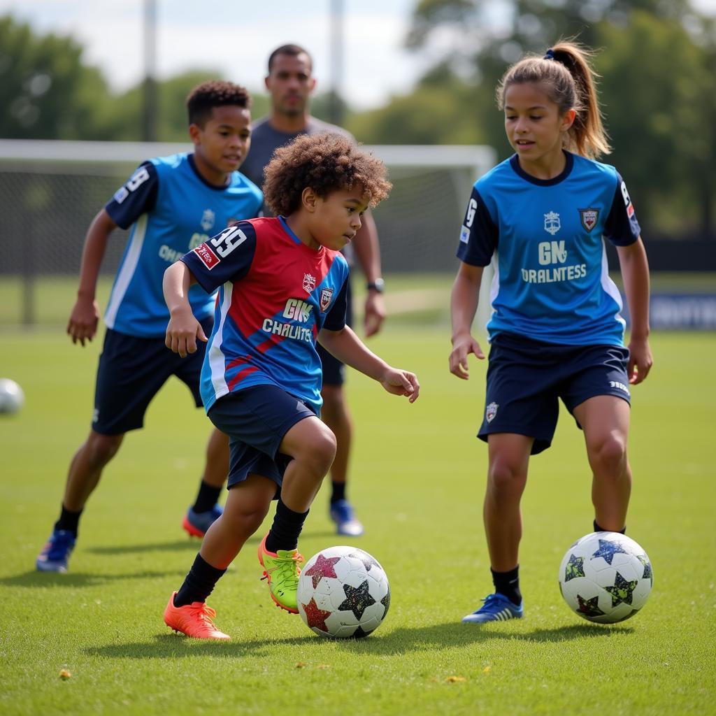 MB Atlanta NE Youth Soccer Training Session