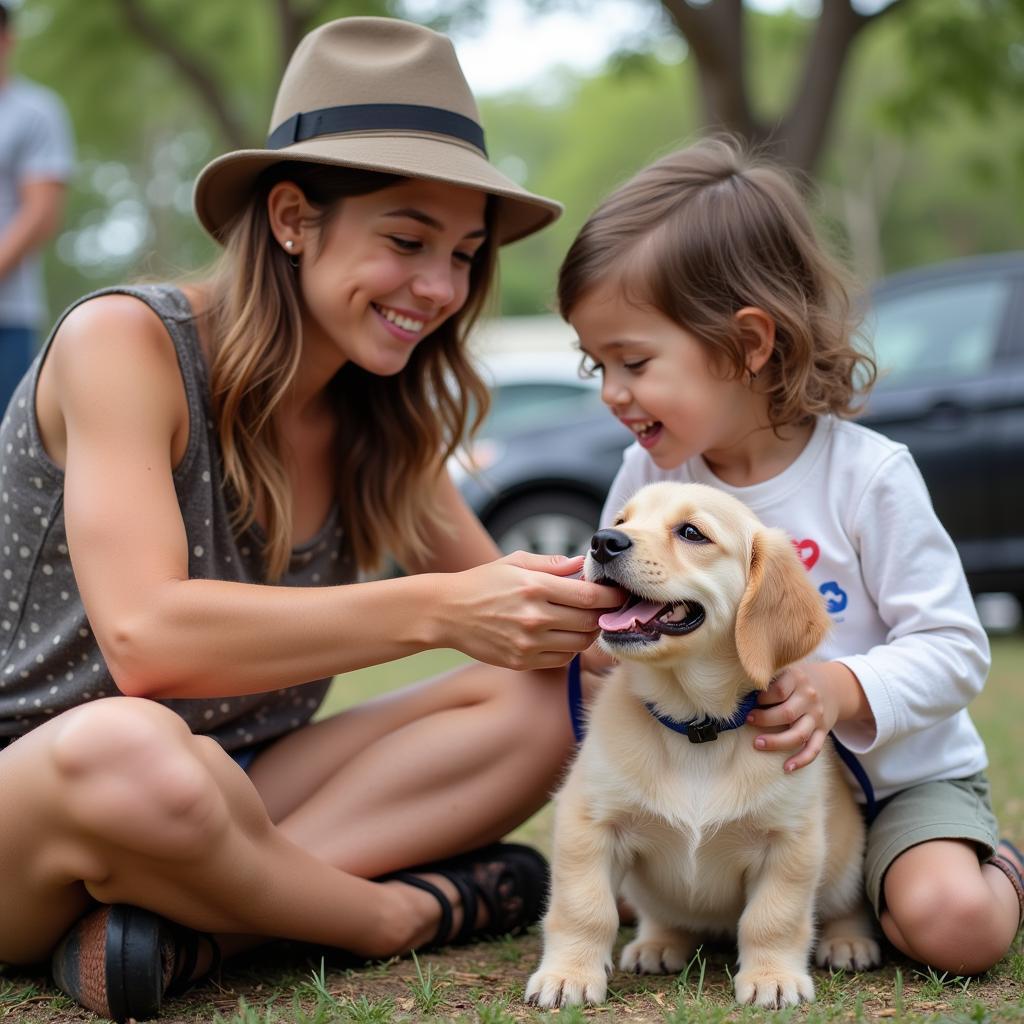 Meeting Your New Puppy in Miami