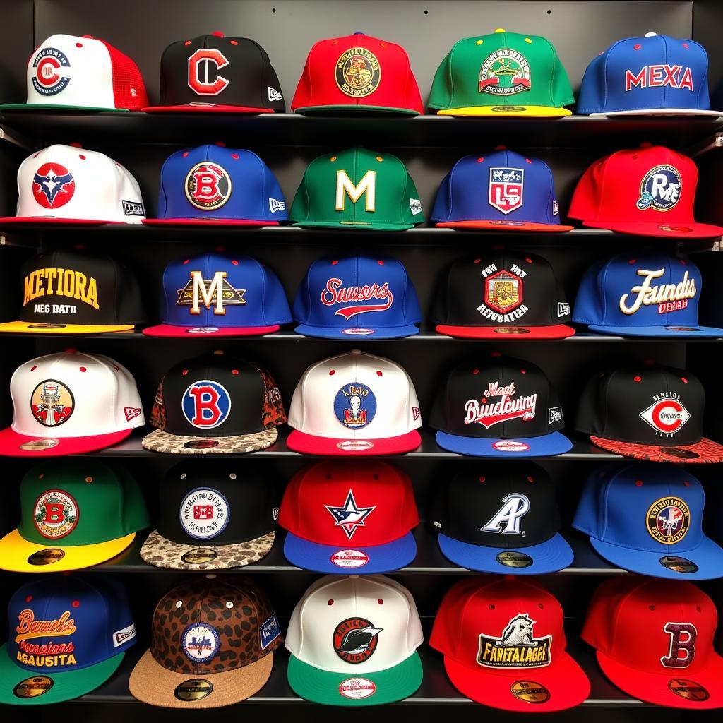 Mexican Baseball Hat Collection