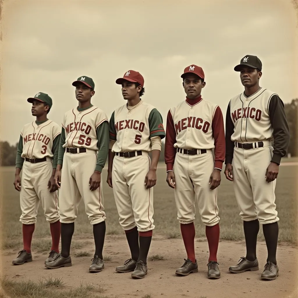 Mexican Baseball Uniforms: A Glimpse into History