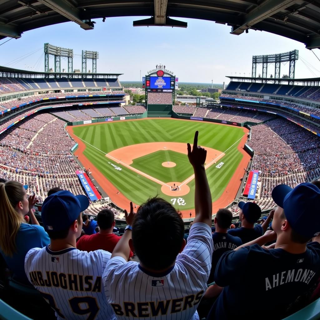 Milwaukee Brewers fans