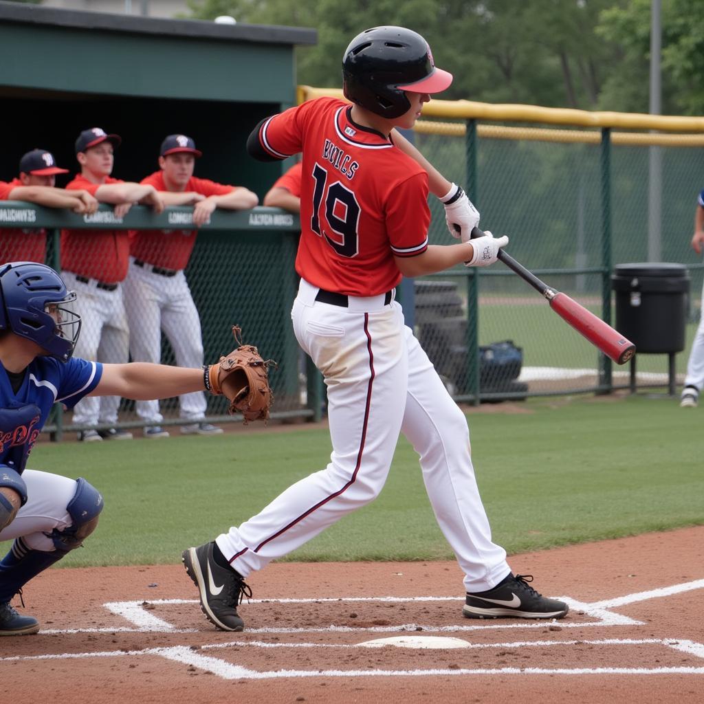 Minor League Baseball Game in Virginia