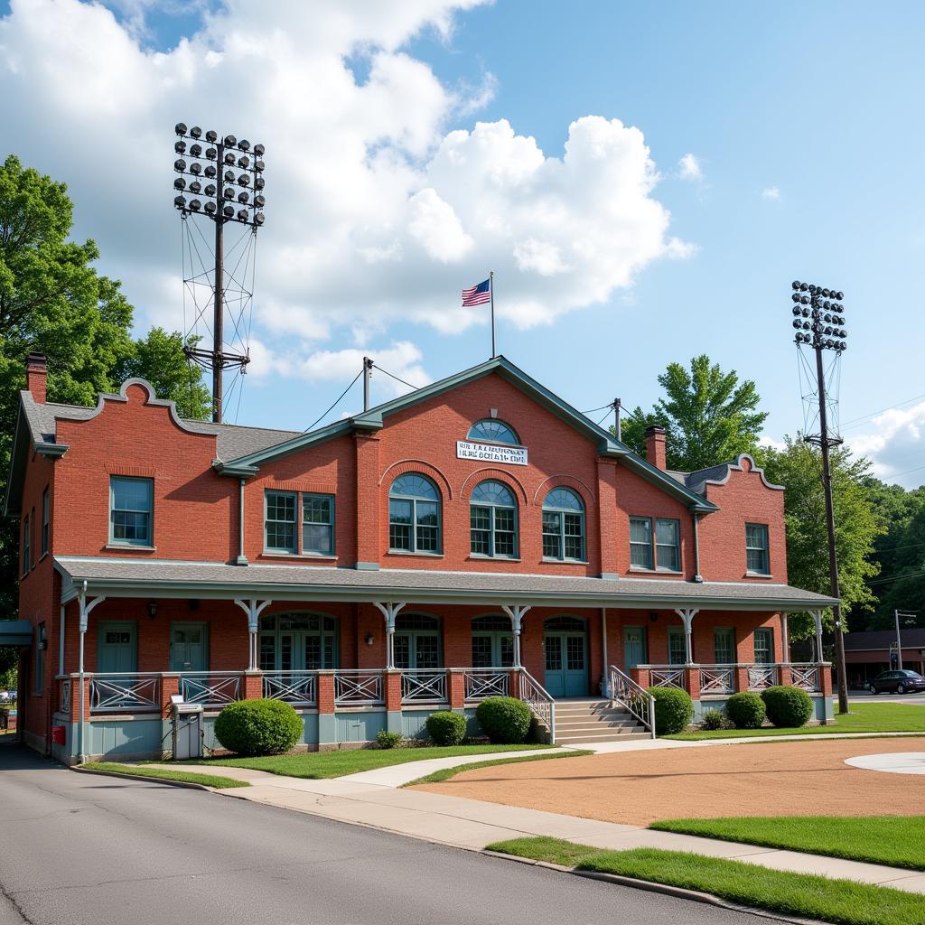 Charming Minor League Baseball Stadium