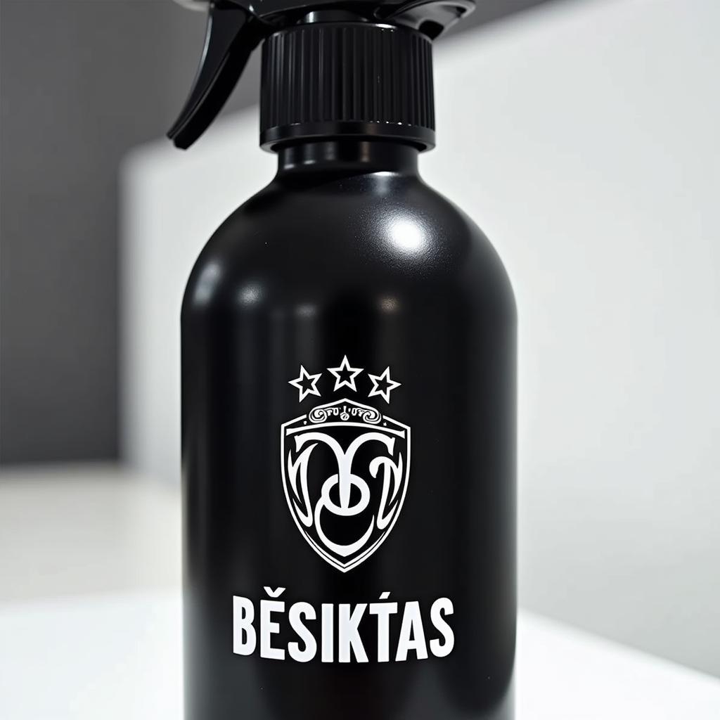 Beşiktaş Mist Spray Bottle Design