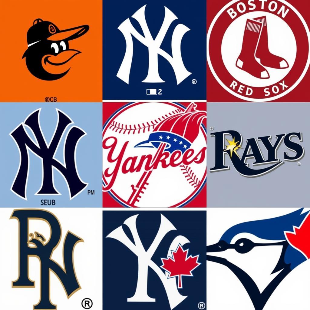 MLB American League East Teams