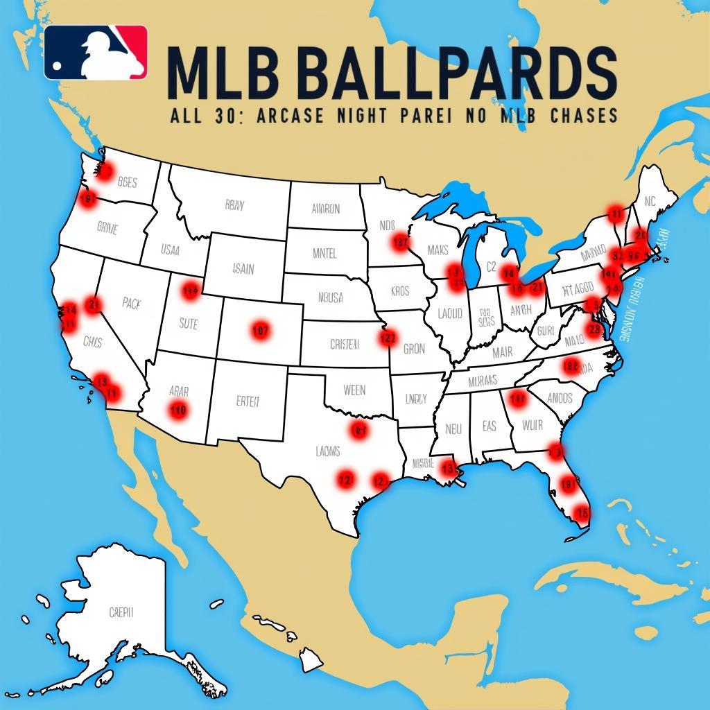 MLB Ballparks Across the USA