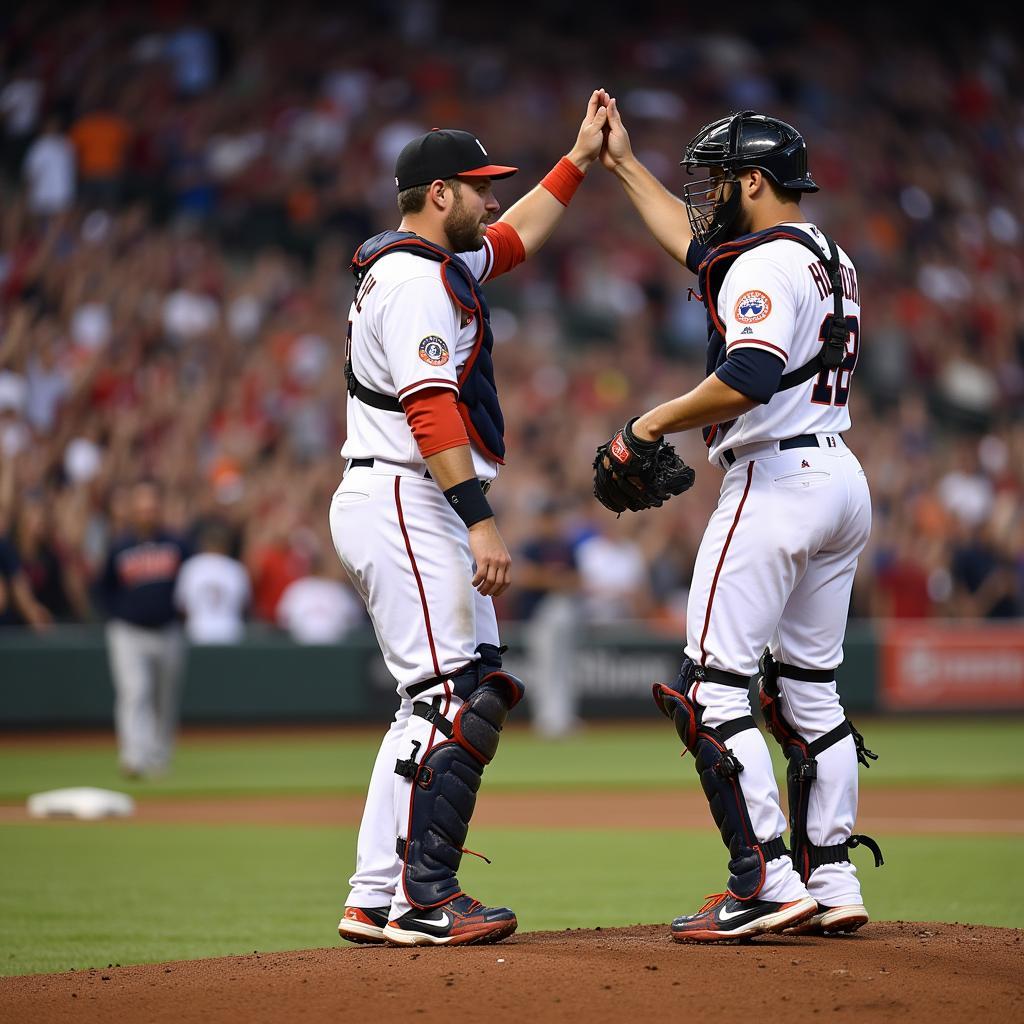 MLB Closer Celebration