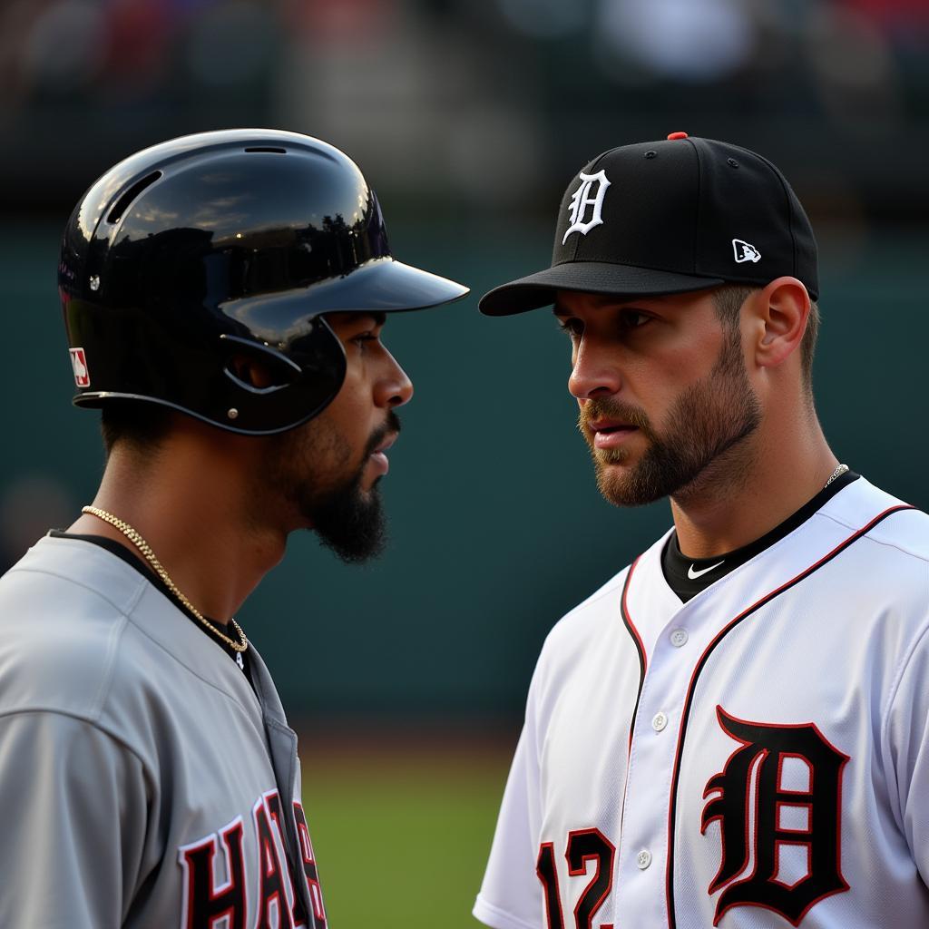 MLB Closer Stare Down