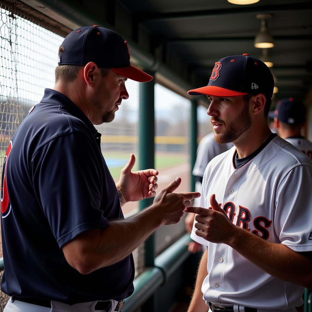 MLB Father Mentoring His Son