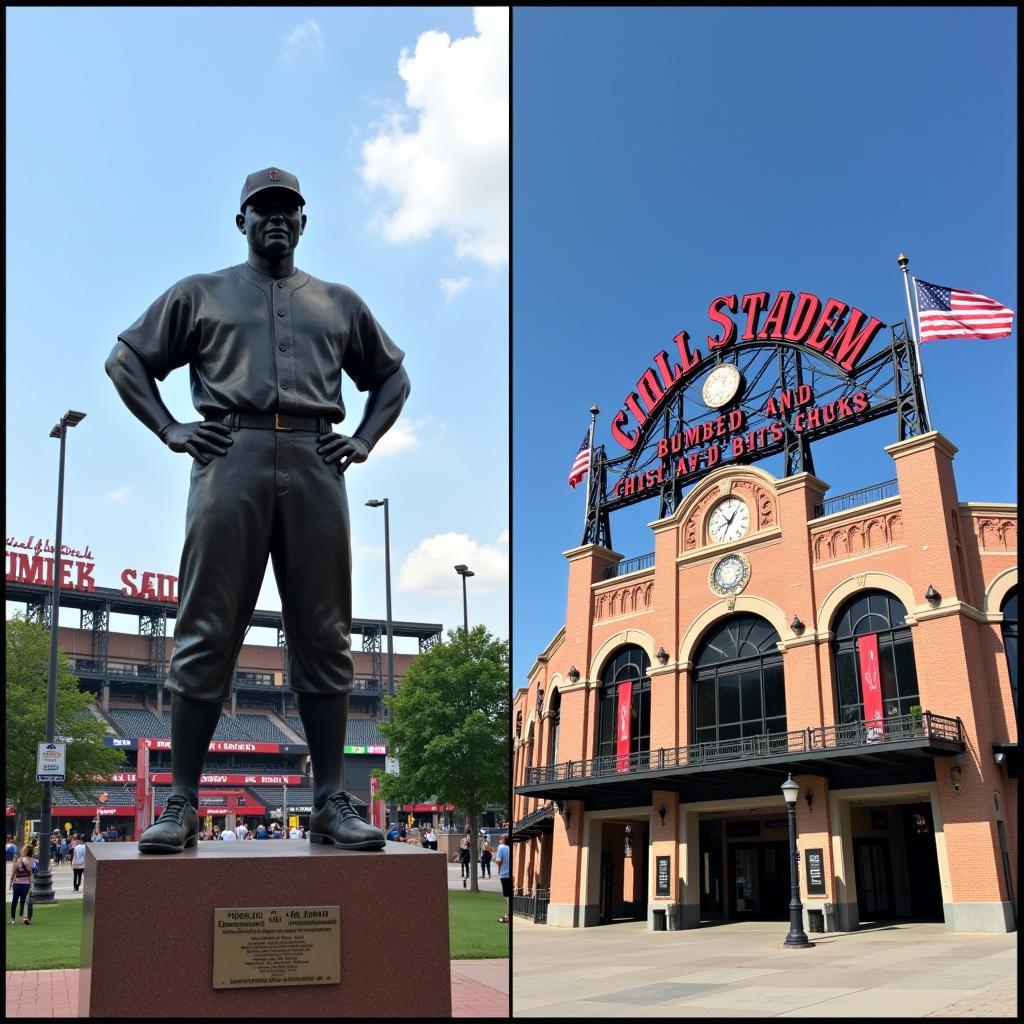 MLB Field Name Tributes