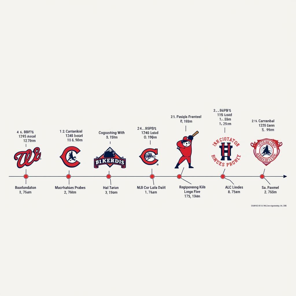 Evolution of the MLB Official Logo