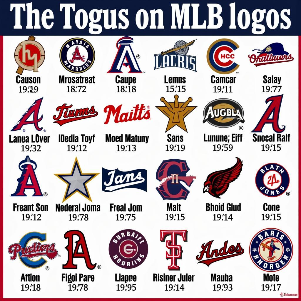 Evolution of MLB Logos