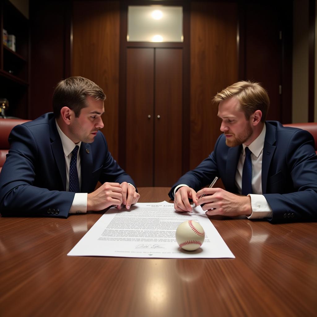 Negotiating MLB Pitcher Contracts