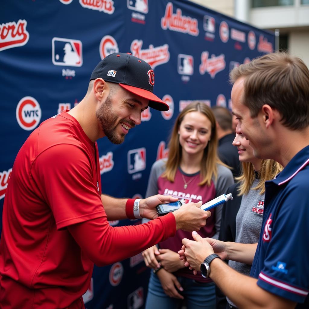 MLB Player Endorsement Event