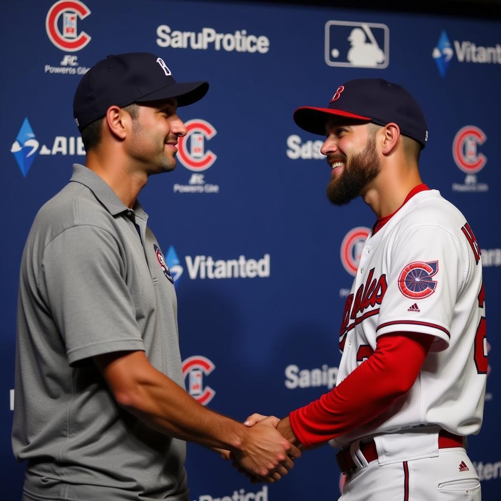 MLB Player Signing Press Conference