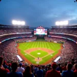 MLB Stadium Crowd