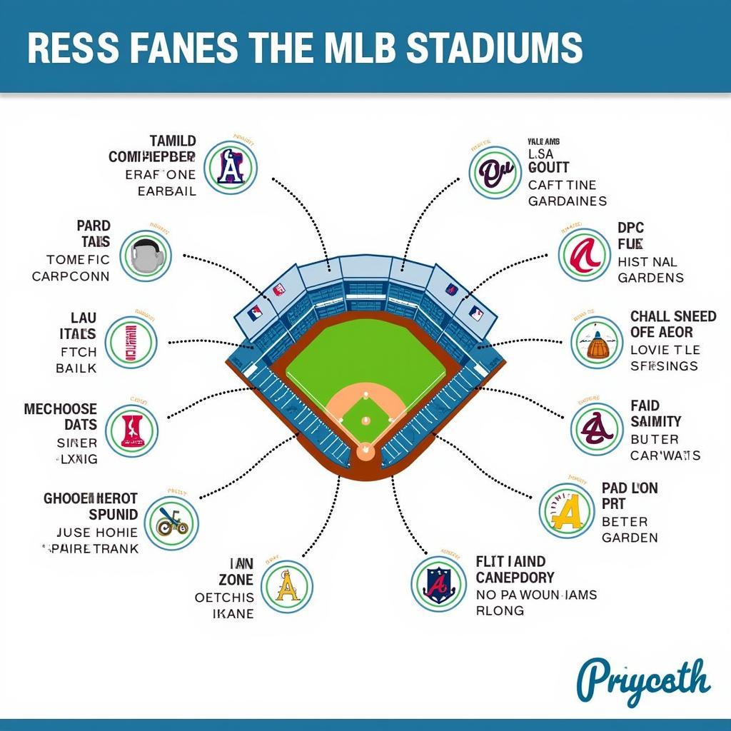 MLB Stadium Fan Experience Map