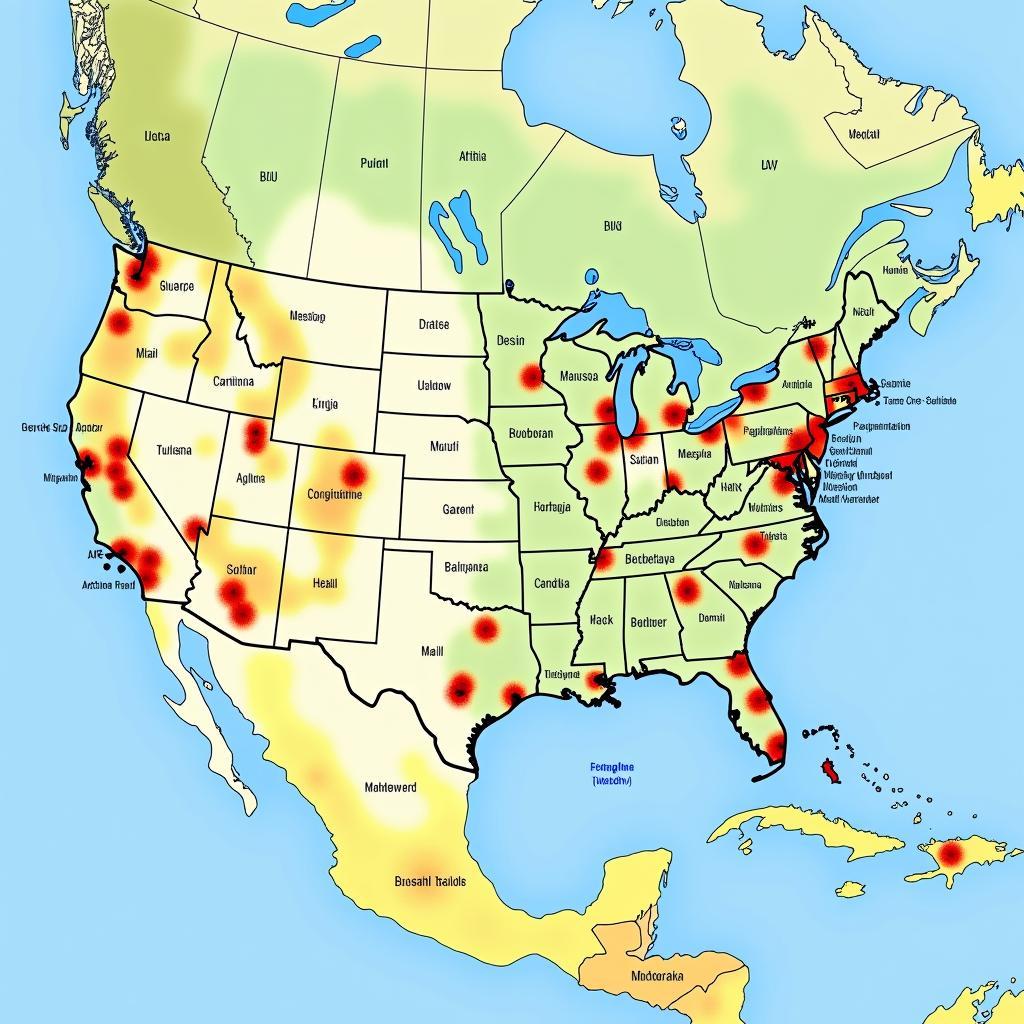 MLB Stadium Map