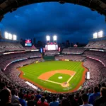 Major League Baseball Stadium Panorama