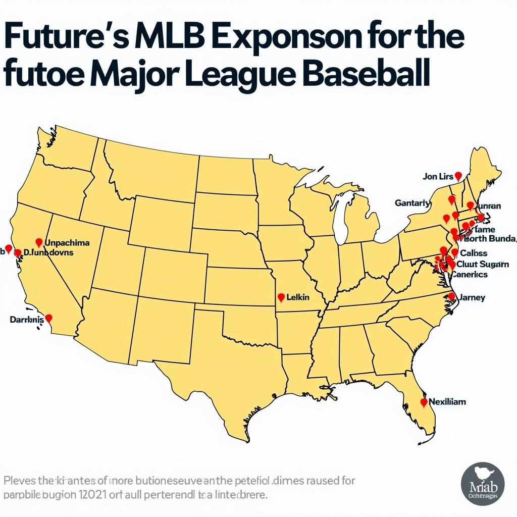 Potential MLB Expansion Cities Map