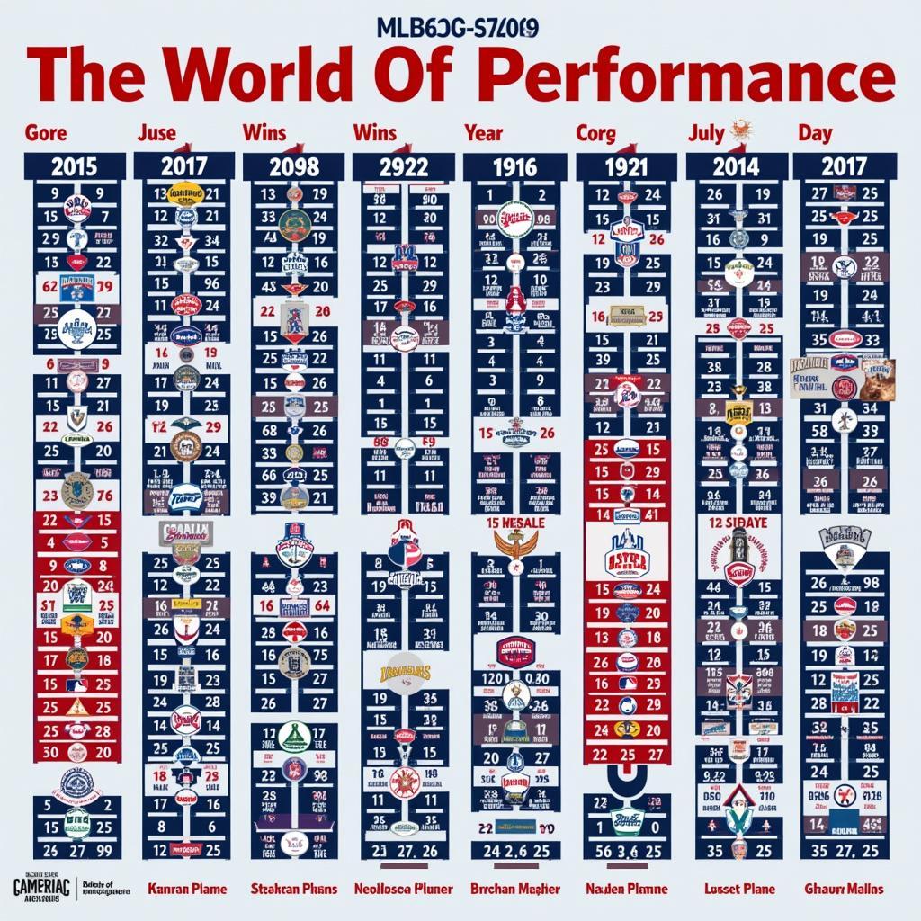 MLB Team Historical Performance Chart