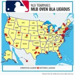 Map of MLB Team Locations