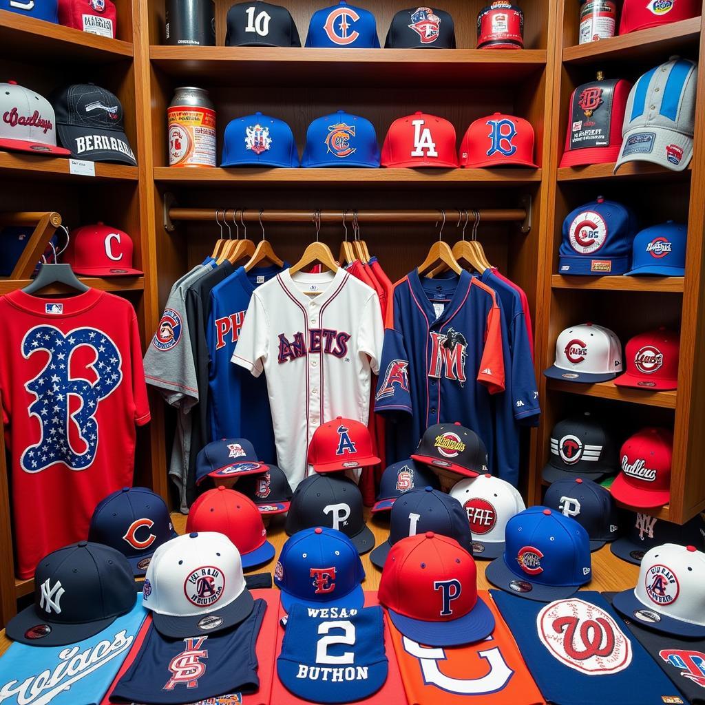 MLB Team Logo and Merchandise