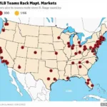 MLB Team Market Map