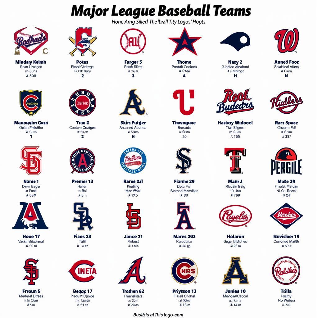 Logos of All MLB Teams