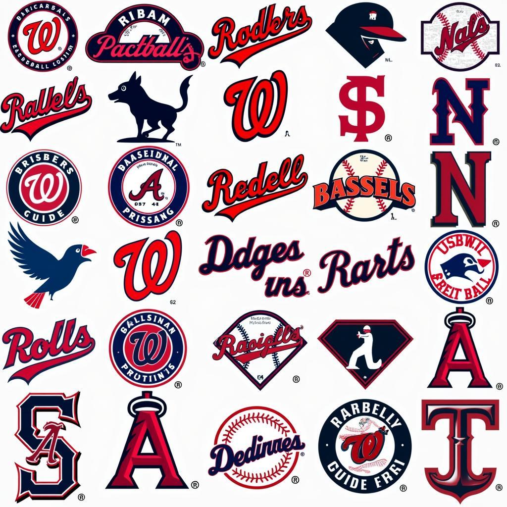 Logos of All 30 MLB Teams