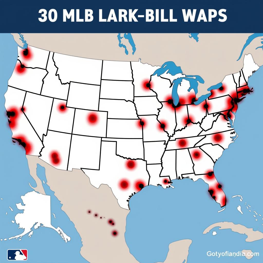 Geographical Distribution of MLB Teams