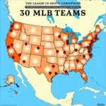 Map of MLB Teams