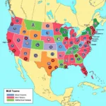 Map of MLB Teams