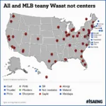 Map of MLB Teams