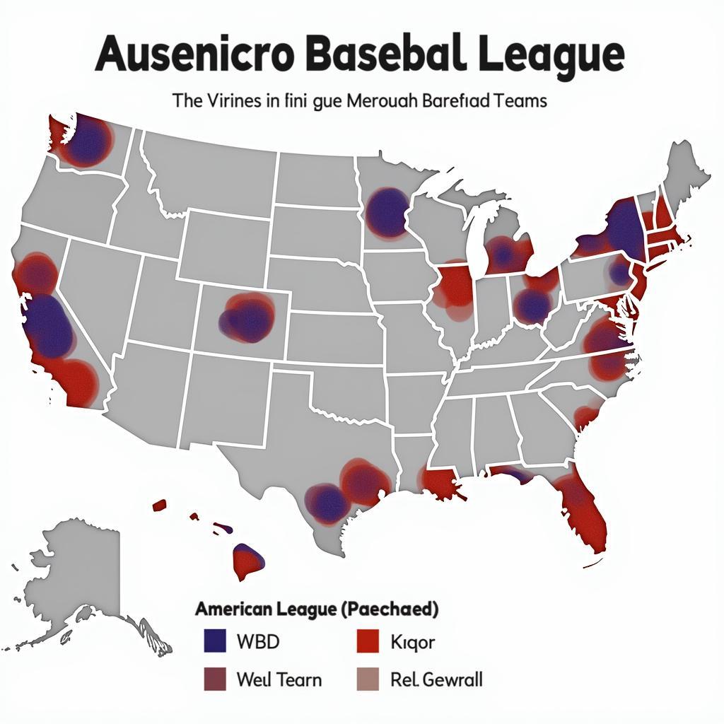 Map of MLB Teams