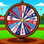 MLB Teams Spinning Wheel