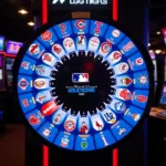 MLB Teams Wheel Spin Digital Interface