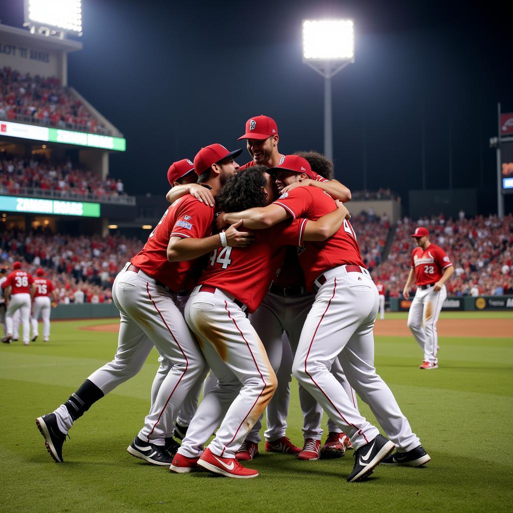 MLB Walk-Off Celebration