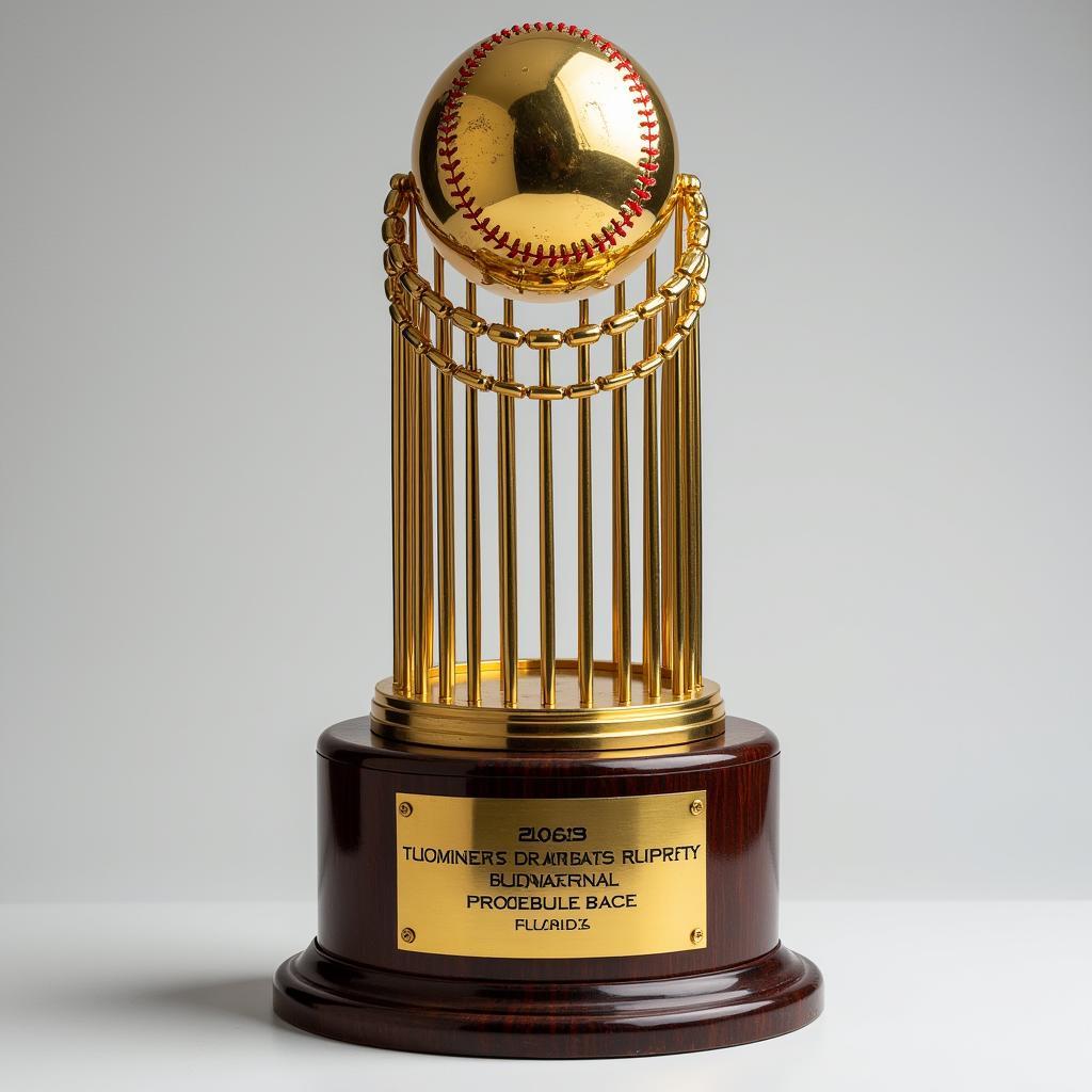 MLB World Series Trophy